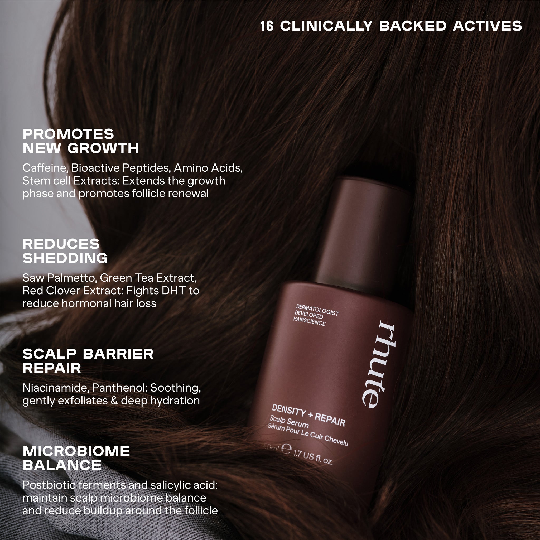 DENSITY + REPAIR | Hair Growth Scalp Serum | rhute